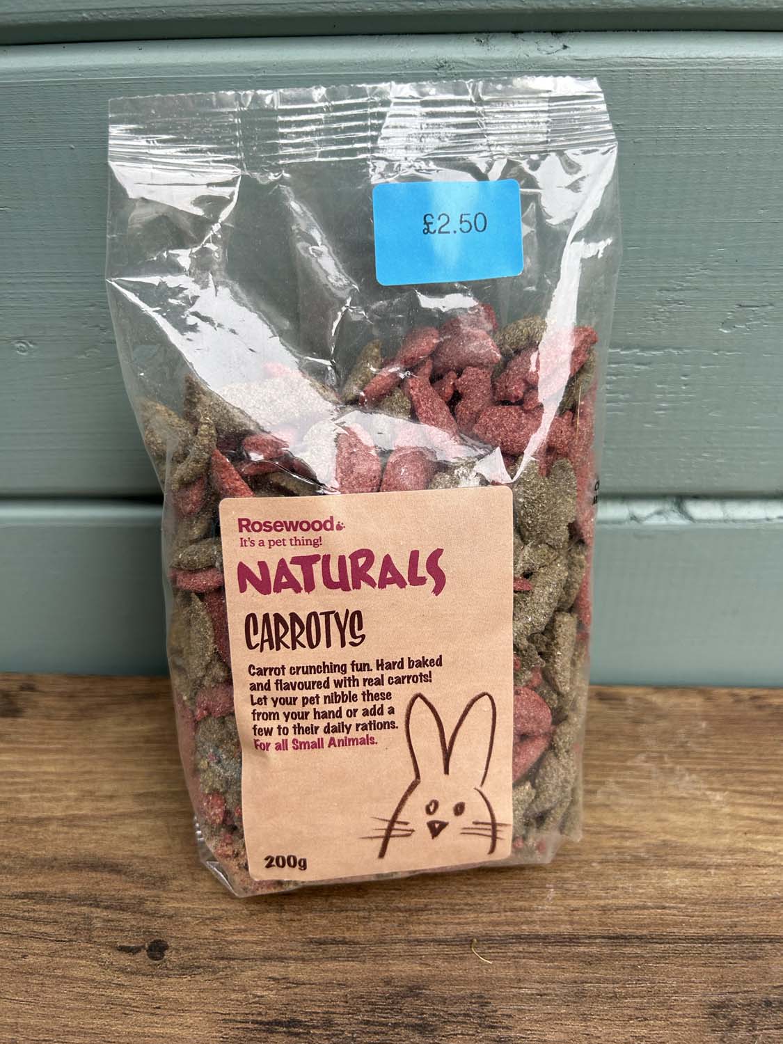 Rosewood Natural Carrotys