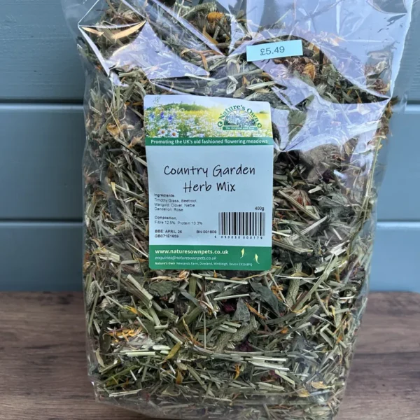 Country Garden Herb Mix- Natures own pets