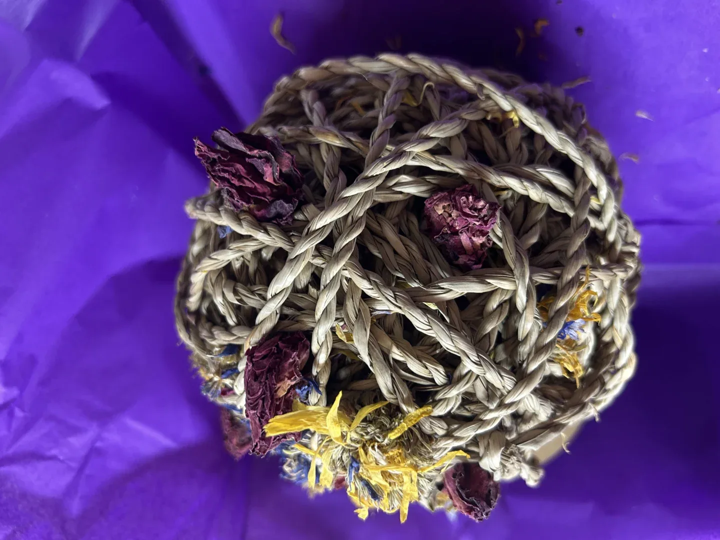 Seagrass Flower Ball 2 Sizes
